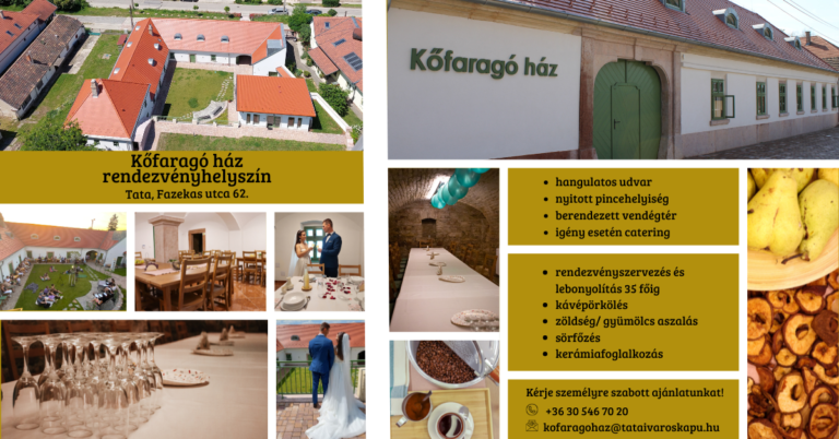 kőfaragó ház rendezvényhelyszín osztálykiránydulás csapatépítő