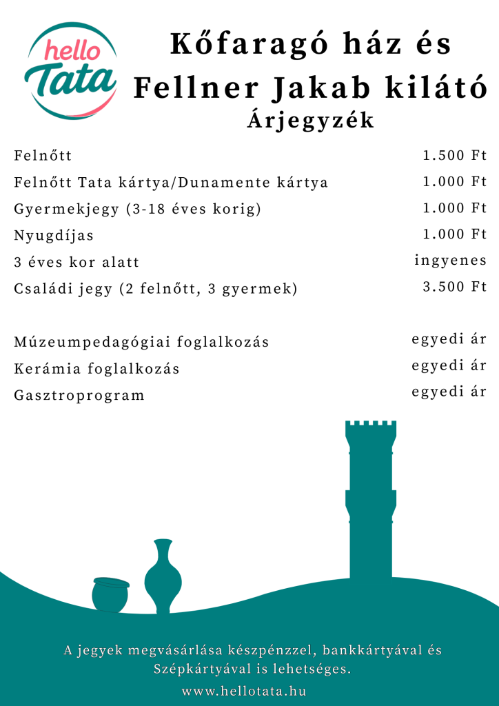 kilátó látnivaló árjegyzék